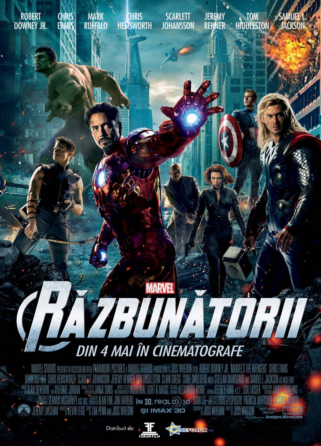 The Avengers 2012 Razbunatorii Online